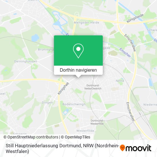 Still Hauptniederlassung Dortmund Karte
