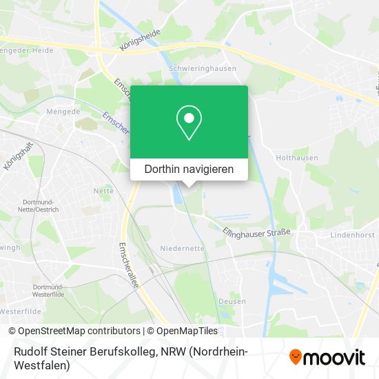Rudolf Steiner Berufskolleg Karte