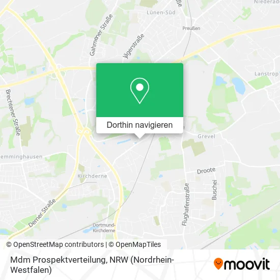 Mdm Prospektverteilung Karte