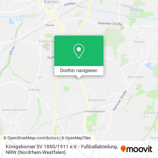 Königsborner SV 1880 / 1911 e.V. - Fußballabteilung Karte