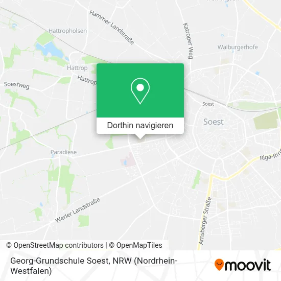 Georg-Grundschule Soest Karte