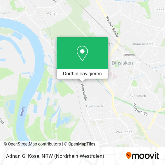 Adnan G. Köse Karte