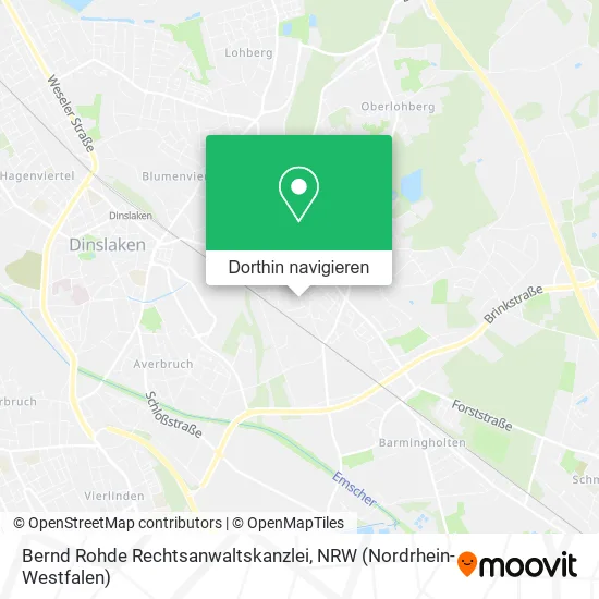 Bernd Rohde Rechtsanwaltskanzlei Karte