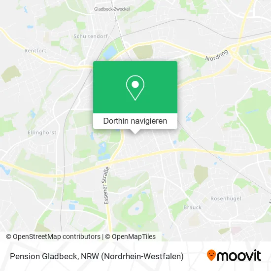 Pension Gladbeck Karte