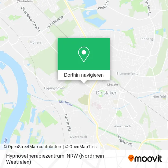 Hypnosetherapiezentrum Karte