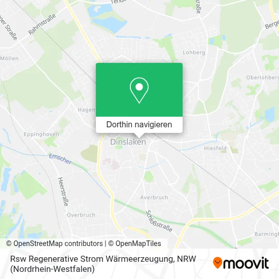 Rsw Regenerative Strom Wärmeerzeugung Karte