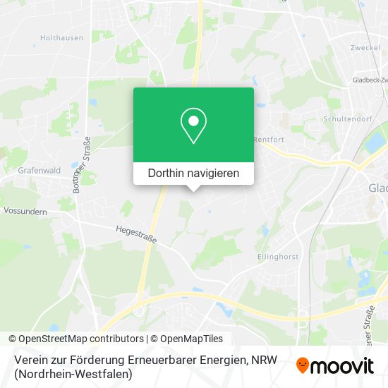 Verein zur Förderung Erneuerbarer Energien Karte