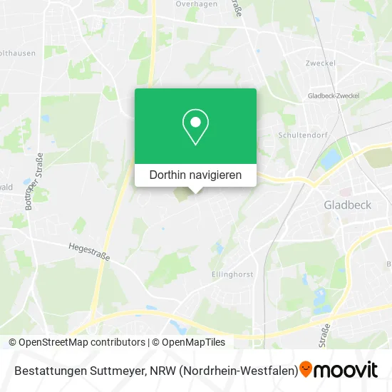 Bestattungen Suttmeyer Karte