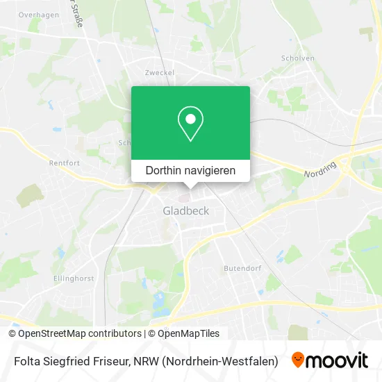 Folta Siegfried Friseur Karte