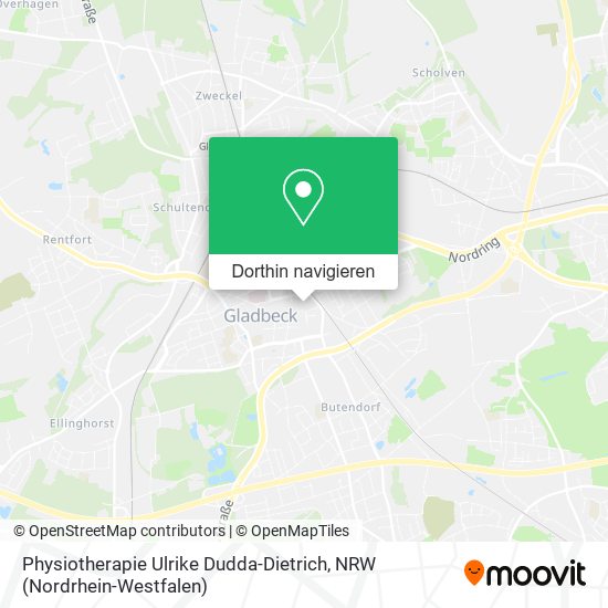 Physiotherapie Ulrike Dudda-Dietrich Karte