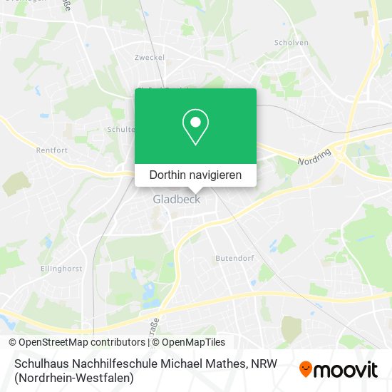 Schulhaus Nachhilfeschule Michael Mathes Karte