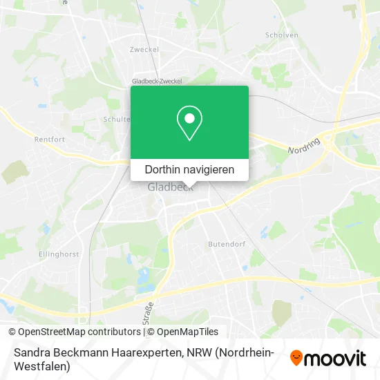 Sandra Beckmann Haarexperten Karte