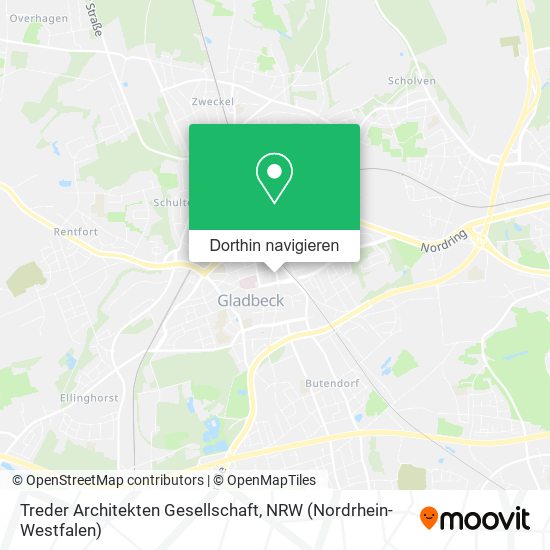 Treder Architekten Gesellschaft Karte