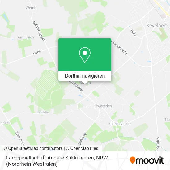 Fachgesellschaft Andere Sukkulenten Karte