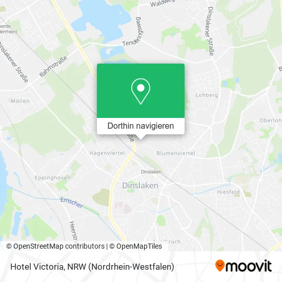 Hotel Victoria Karte