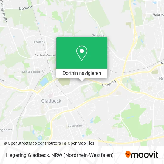 Hegering Gladbeck Karte