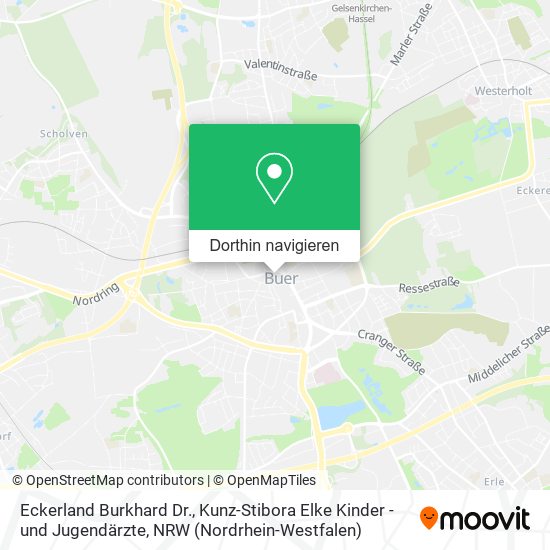 Eckerland Burkhard Dr., Kunz-Stibora Elke Kinder - und Jugendärzte Karte