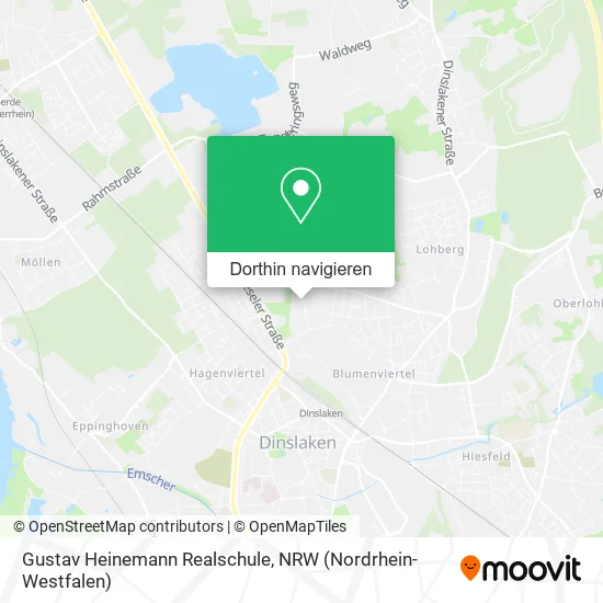 Gustav Heinemann Realschule Karte