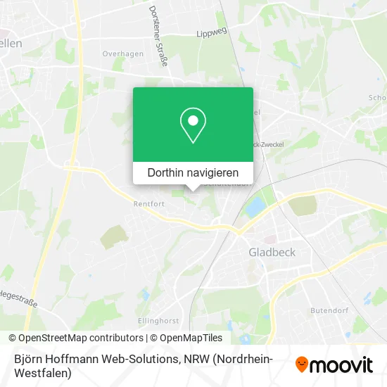 Björn Hoffmann Web-Solutions Karte