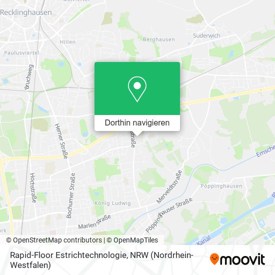 Rapid-Floor Estrichtechnologie Karte