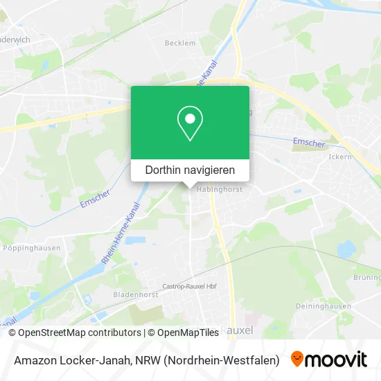 Amazon Locker-Janah Karte