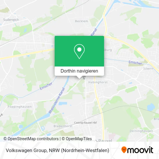 Volkswagen Group Karte