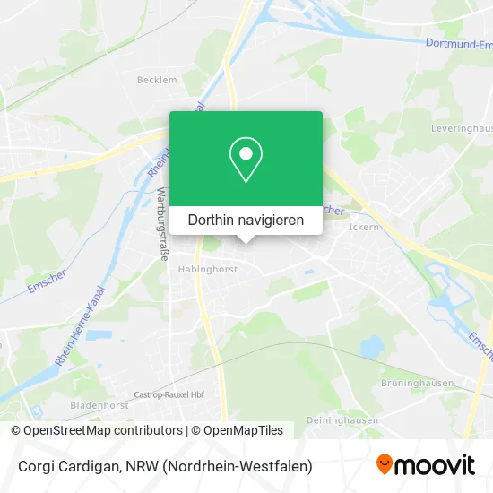 Corgi Cardigan Karte