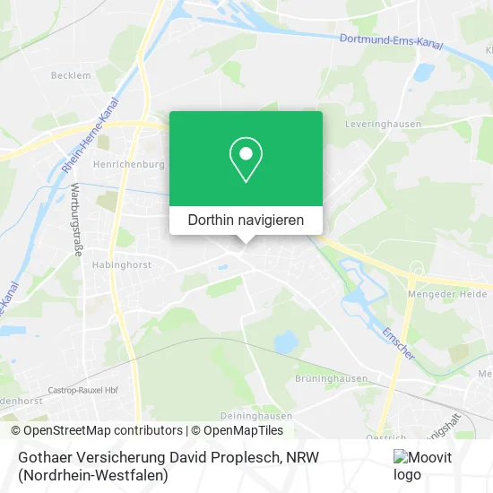 Gothaer Versicherung David Proplesch Karte