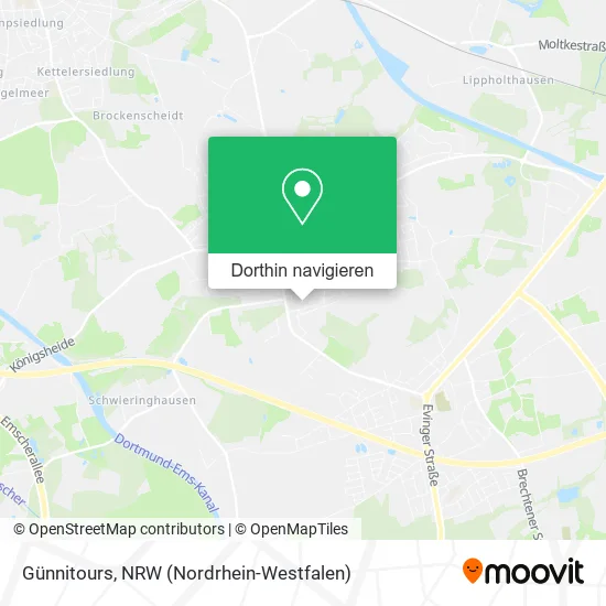 Günnitours Karte