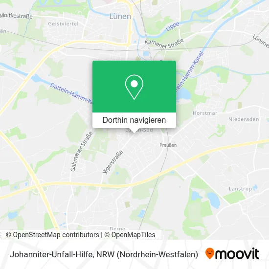 Johanniter-Unfall-Hilfe Karte