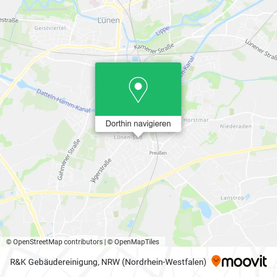 R&K Gebäudereinigung Karte