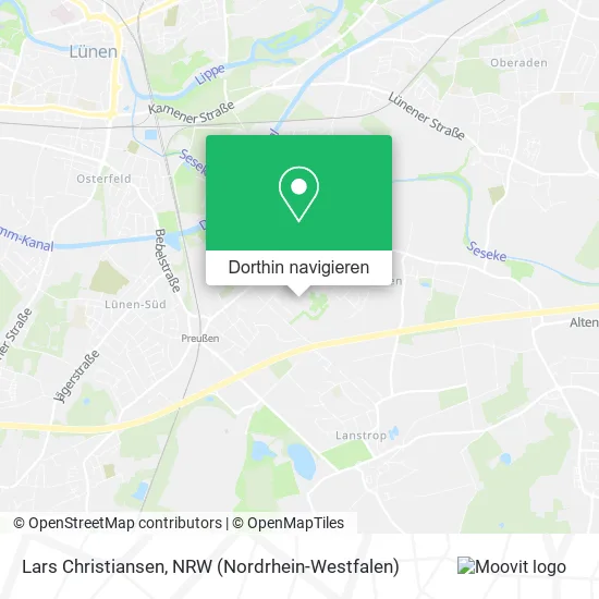 Lars Christiansen Karte
