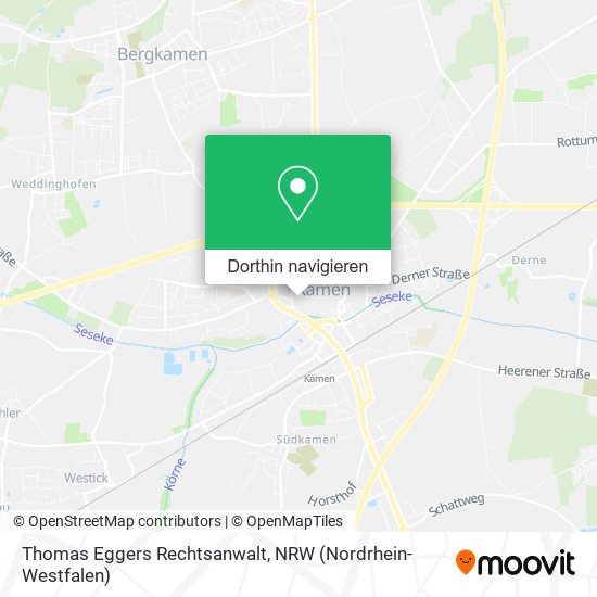 Thomas Eggers Rechtsanwalt Karte