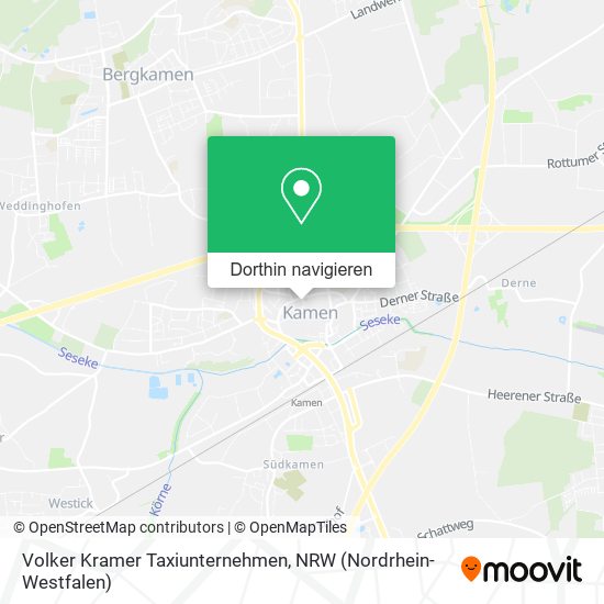 Volker Kramer Taxiunternehmen Karte
