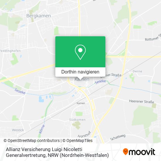 Allianz Versicherung Luigi Nicoletti Generalvertretung Karte