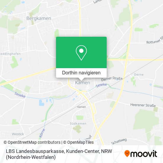 LBS Landesbausparkasse, Kunden-Center Karte