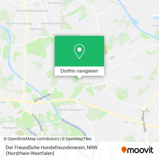 Der Freundliche Hundefreundeverein Karte