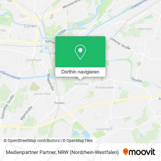 Medienpartner Partner Karte