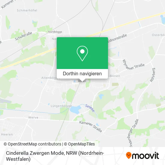 Cinderella Zwergen Mode Karte