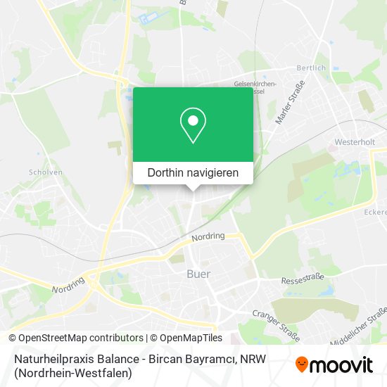 Naturheilpraxis Balance - Bircan Bayramcı Karte
