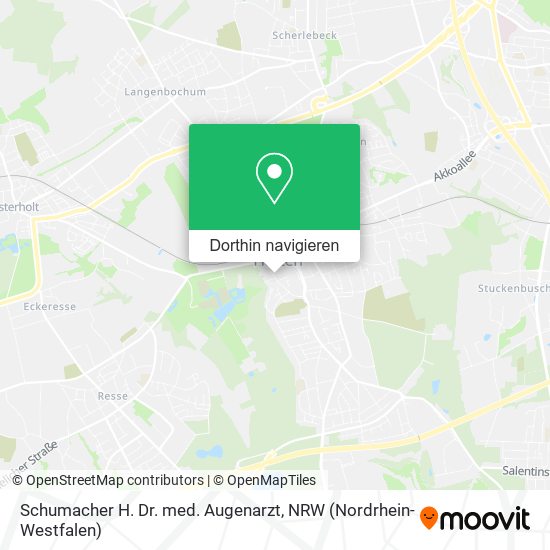 Schumacher H. Dr. med. Augenarzt Karte