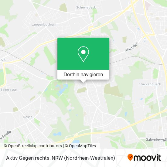 Aktiv Gegen rechts Karte