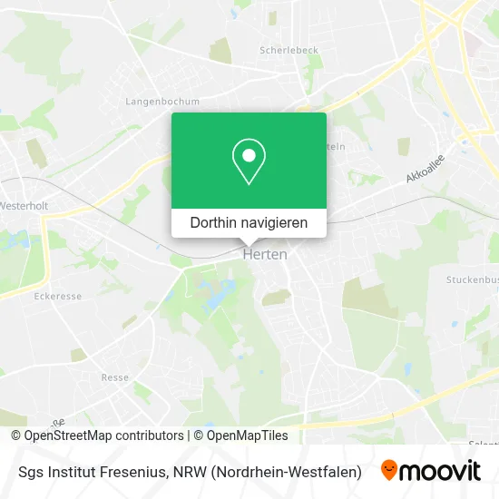 Sgs Institut Fresenius Karte
