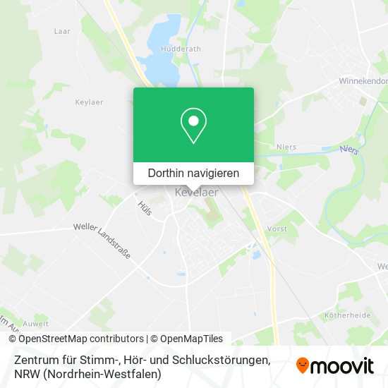 Zentrum für Stimm-, Hör- und Schluckstörungen Karte