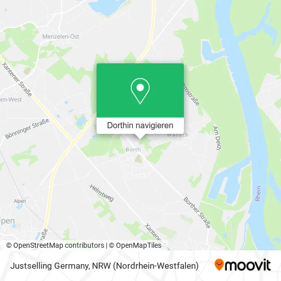 Justselling Germany Karte