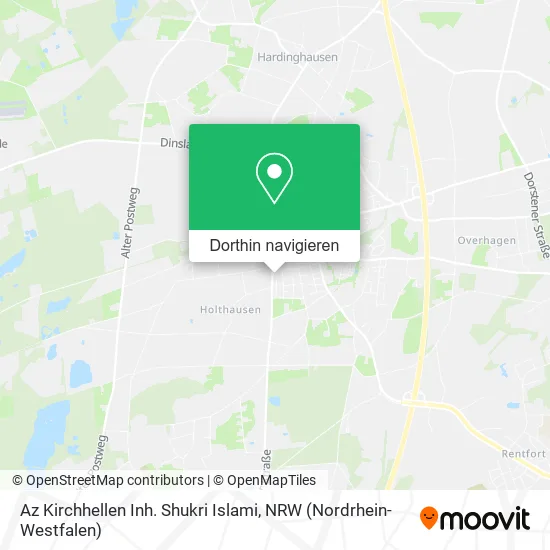 Az Kirchhellen Inh. Shukri Islami Karte