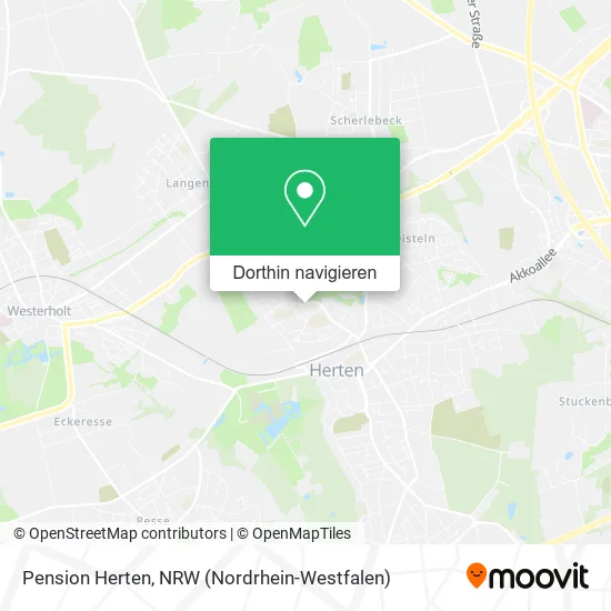 Pension Herten Karte