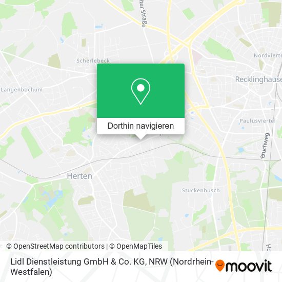 Lidl Dienstleistung GmbH & Co. KG Karte