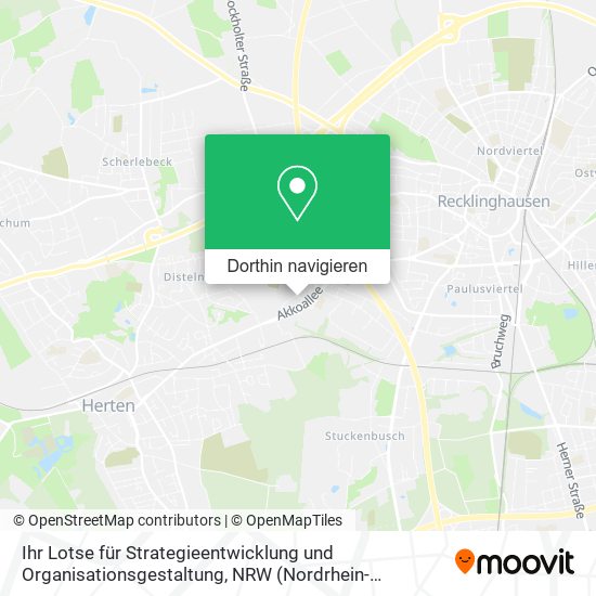 Ihr Lotse für Strategieentwicklung und Organisationsgestaltung Karte