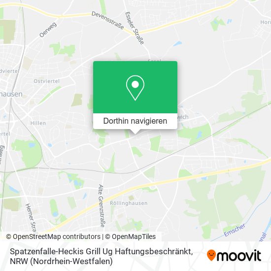 Spatzenfalle-Heckis Grill Ug Haftungsbeschränkt Karte